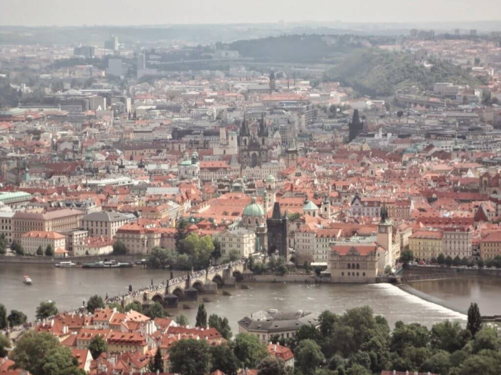 Monte Petrin em Praga 