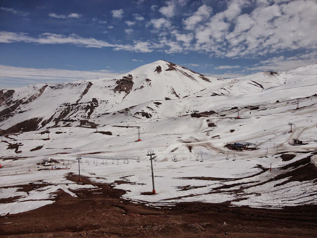 Esquiar no Vale Nevado