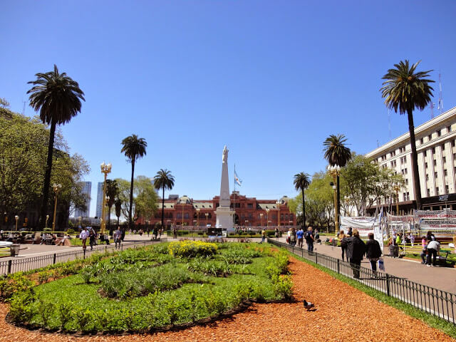 Praça de Maio e Casa Rosada