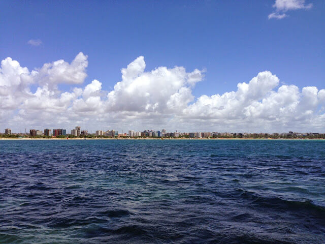 Maceio visto do Mar