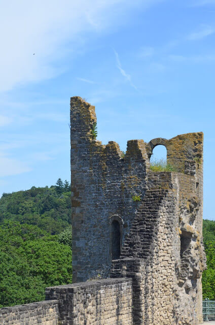 Chemin de la Corniche e o Bock Castelo