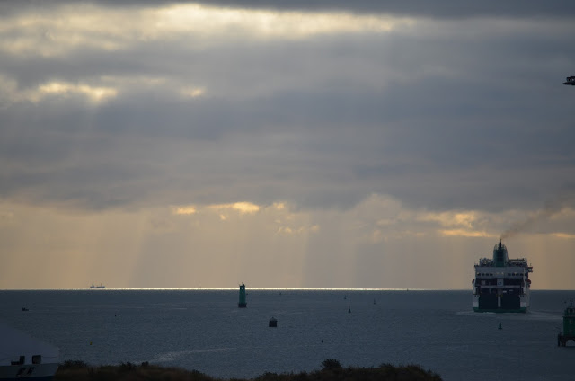 Ferry boat para o País de Gales desde Dublin