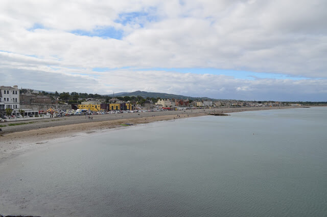 Praia de Bray Irlanda