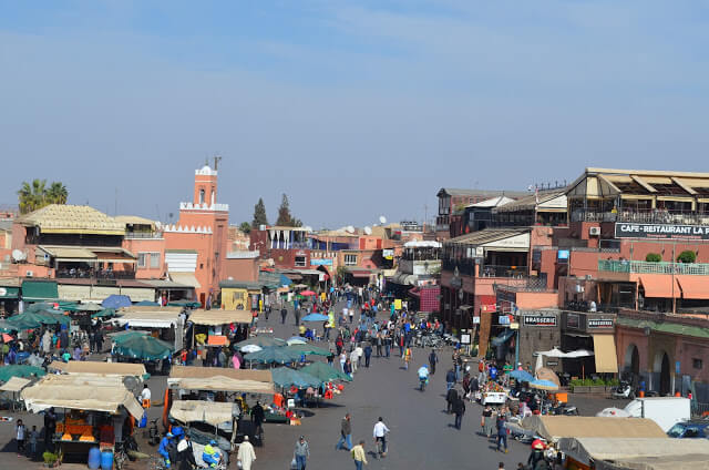 Praça central Jemaa El Fnaa