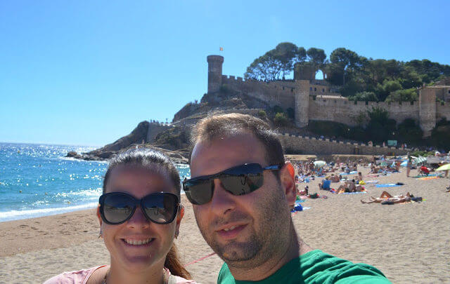 Tossa de Mar, cidade antiga murada, castelo e praias deslumbrantes