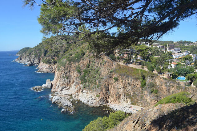 Strand von Tossa de Mar