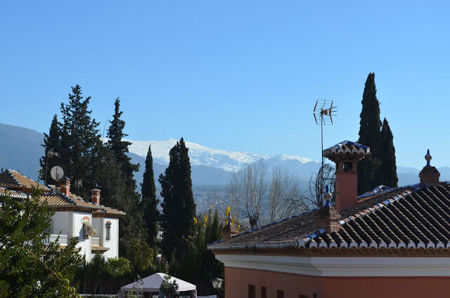 Viešbutis su vaizdu į Siera Nevada