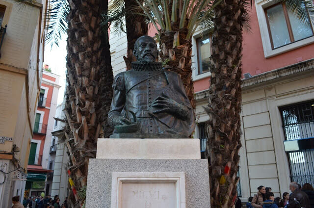 monument a Cervantes