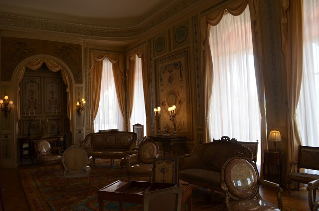 All'interno della Villa Ephrussi de Rothschild Palace