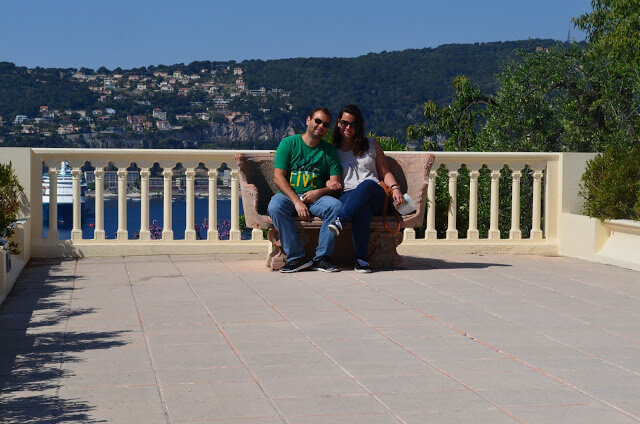 Ao fundo a Villefranche