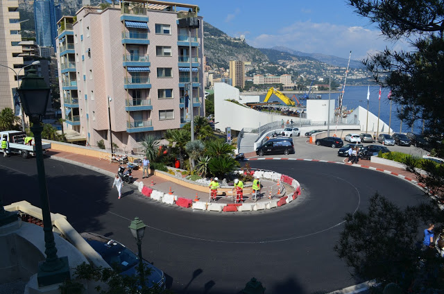 Famosa curva da Formula 1 de Monaco