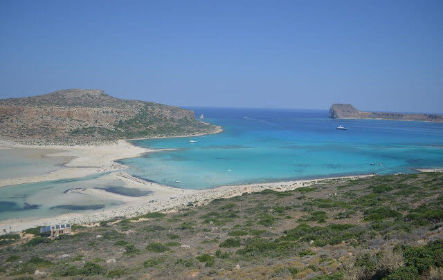 Balos Beach na Grécia