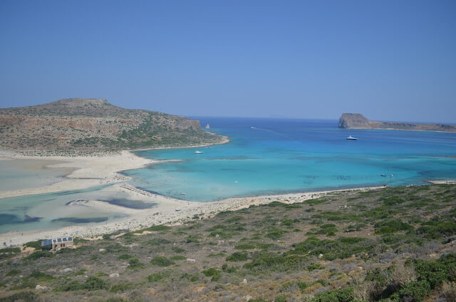 Balos Beach na Grécia