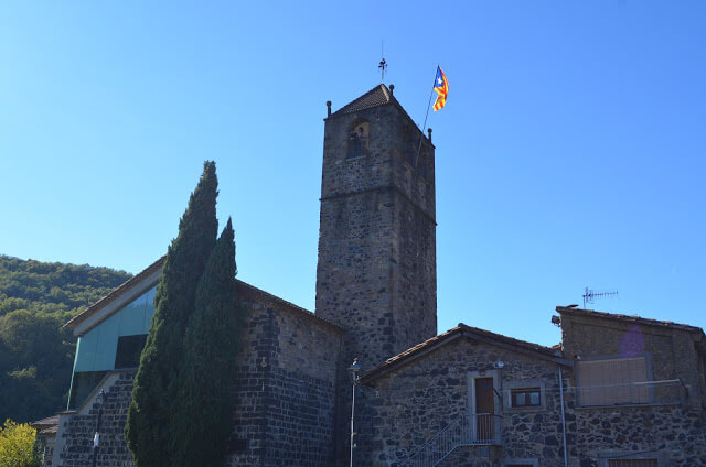 Castellfollit de la Roca na Catalunha