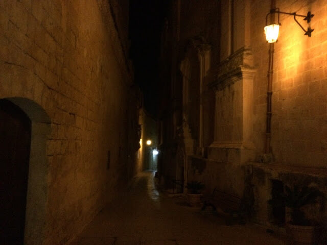 Mdina a noite