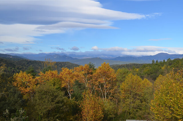 Vista des de l'hotel Mas Campolier