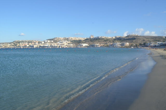 Praia de Mellieha Bay