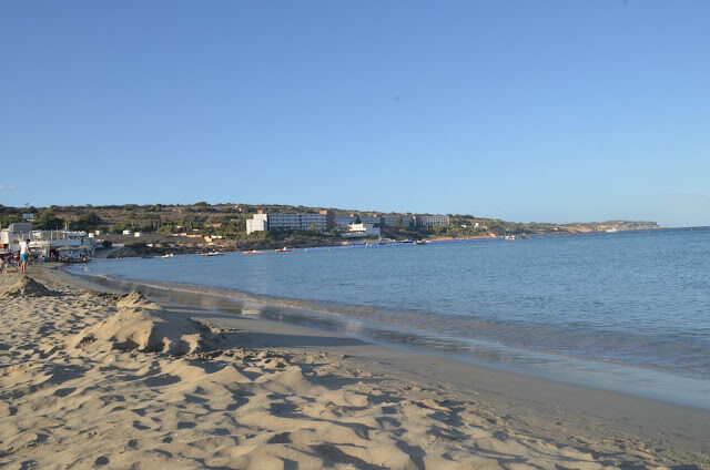 Praia de Mellieha Bay