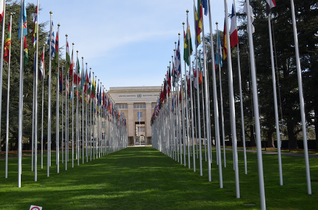 bandeiras de todos os países da Nações Unidas (Flags of United Nations)