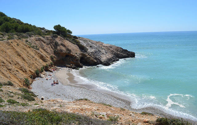 Trilha entre Sitges e Vilanueva y Geltrú (Vilanova i la Geltrú em Catalão)