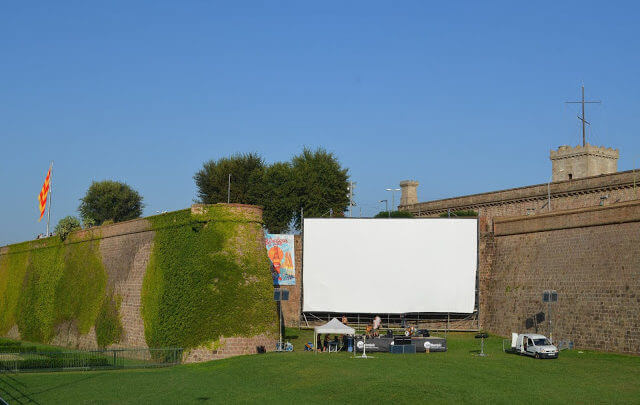 cinemas ao ar livre em Barcelona