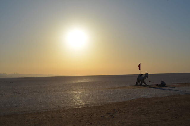 deserto de sal da Tunísia