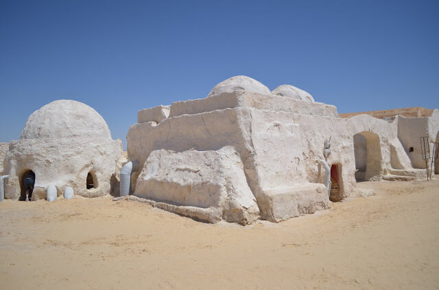 deserto do Sahara na Tunísia e o filme Star Wars