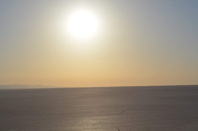 lago de sal de Chott el Jerid