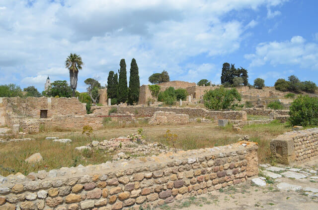 Cartago, a antiga capital do imperio Cartago