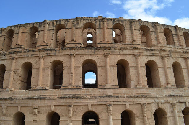 El Jem onde tem o Anfiteatro Romano