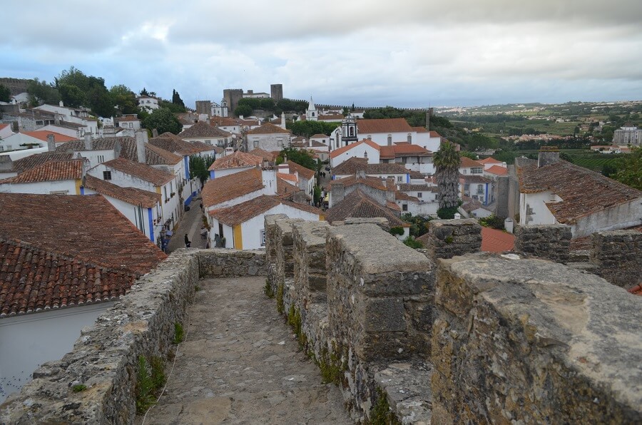 muralha da cidade de Óbidos