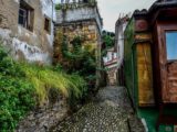 Llastres, pueblo de pescadores de la costa en Asturias