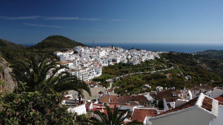 Pueblo de Frigiliana, um dos mais bonitos da Espanha