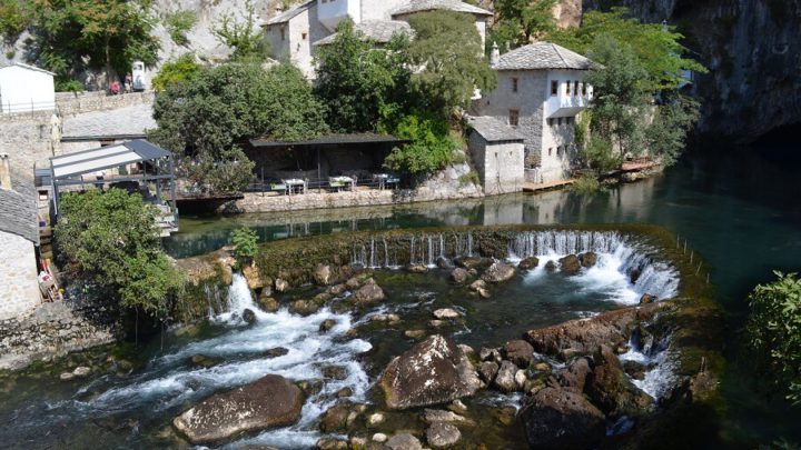 Blagaj um lugar místico da Bósnia e Herzegovina