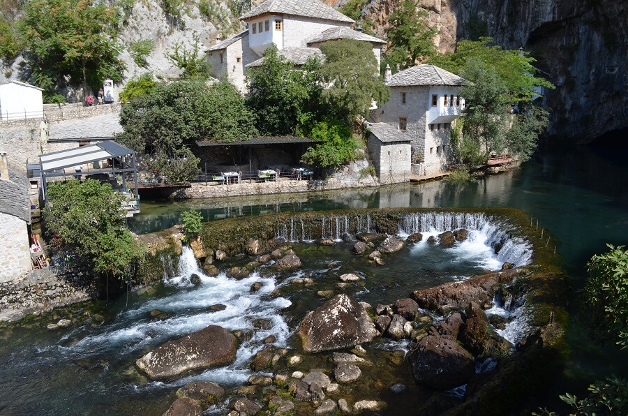 Blagaj um lugar místico da Bósnia e Herzegovina