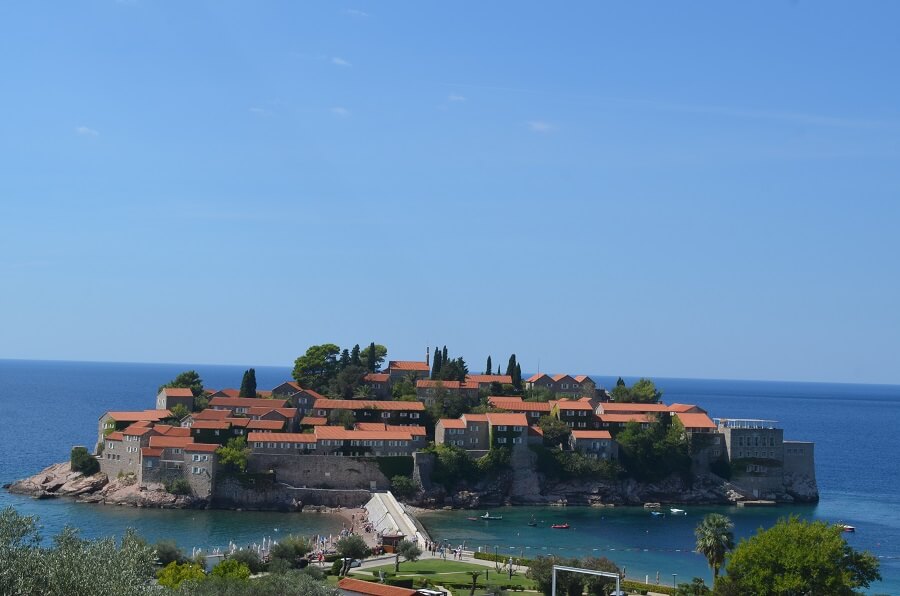 Sveti Stefan, praias e a antiga cidade medieval de Montenegro