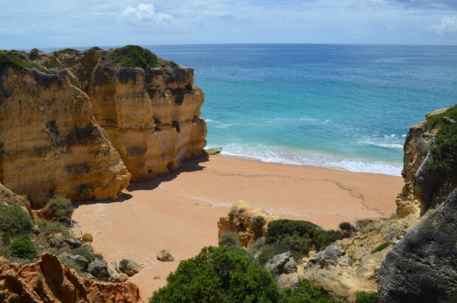 Albufeira, uma cidade da costa do Algarve