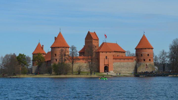 Castelo de Trakai, na Lituânia