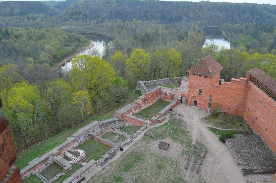 Castelo na Letônia