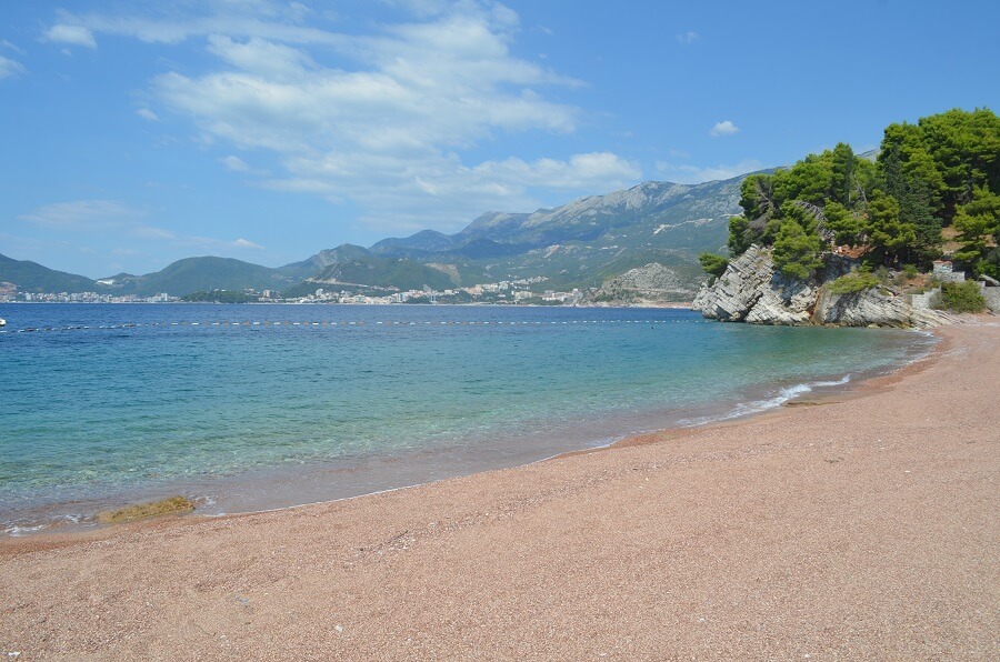 As melhores praias de Montenegro