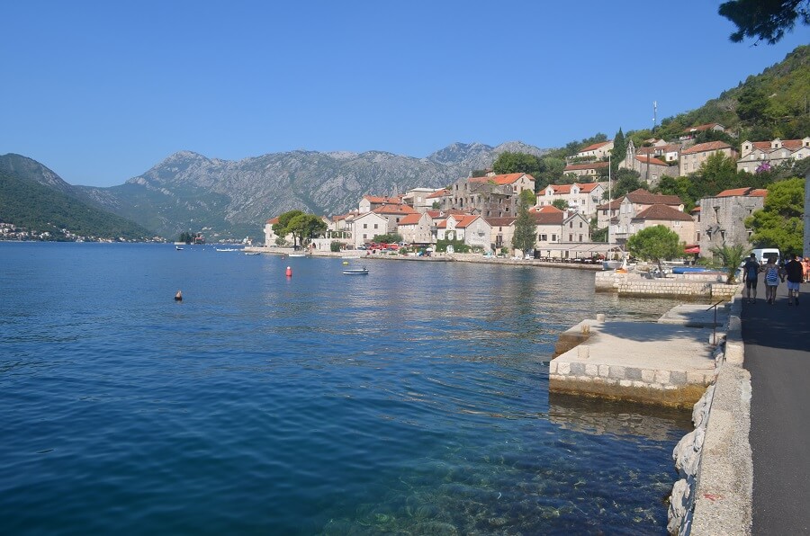 Perast, a encantadora cidade da baía de Kotor