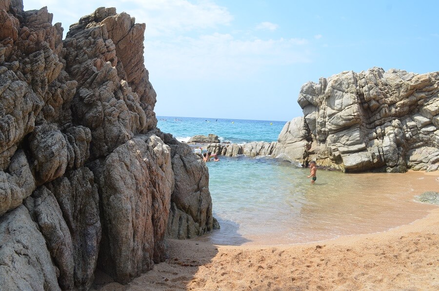 Stränder i Lloret de Mar