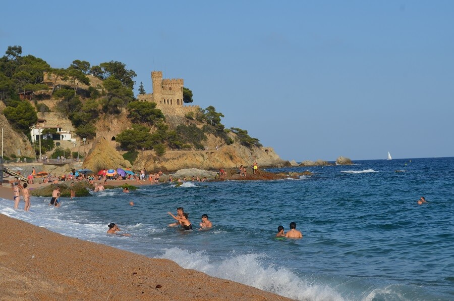 De bästa stränderna i Lloret de Mar