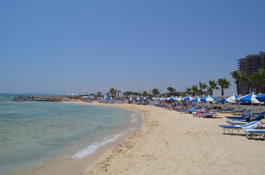 praia de Ayia Thekla (Ayia Thekla Beach)