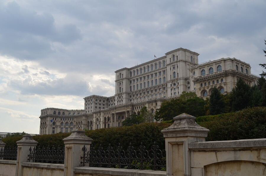 Parlamento da Romênia ou Palácio do Parlamento, Bucareste na Romênia