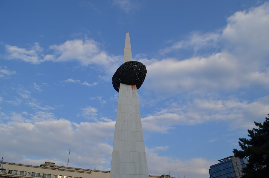 Praça da Relovução, Bucareste na Romênia