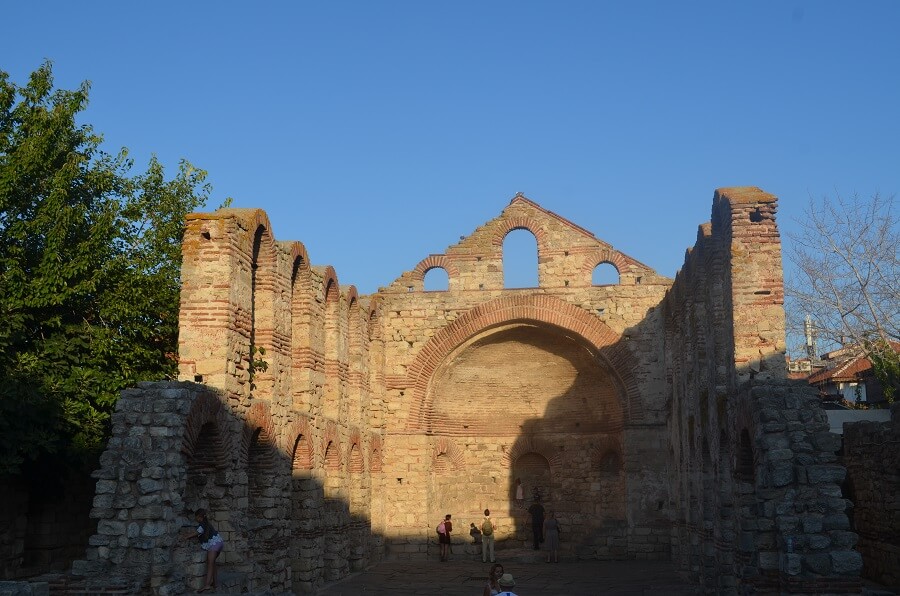 Igreja Hagia Sophia Nessebar, na Bulgária