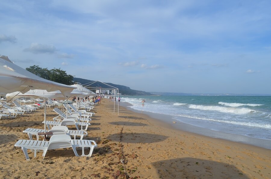 Praia de Golden Sands