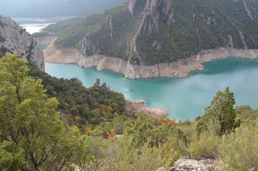 Rotas e trilhas pelo Congost de Mont-rebei