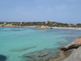 Praias das Ilha Giardinelli, em Sardenha, na Itália